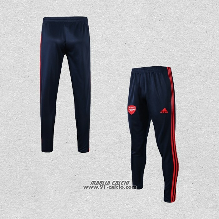 Pantaloni Allenamento Arsenal 2022-2023 Blu e Rosso